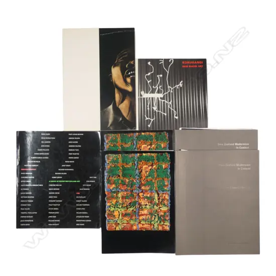 SEVEN PUBLICATIONS - NZ ART SURVEY